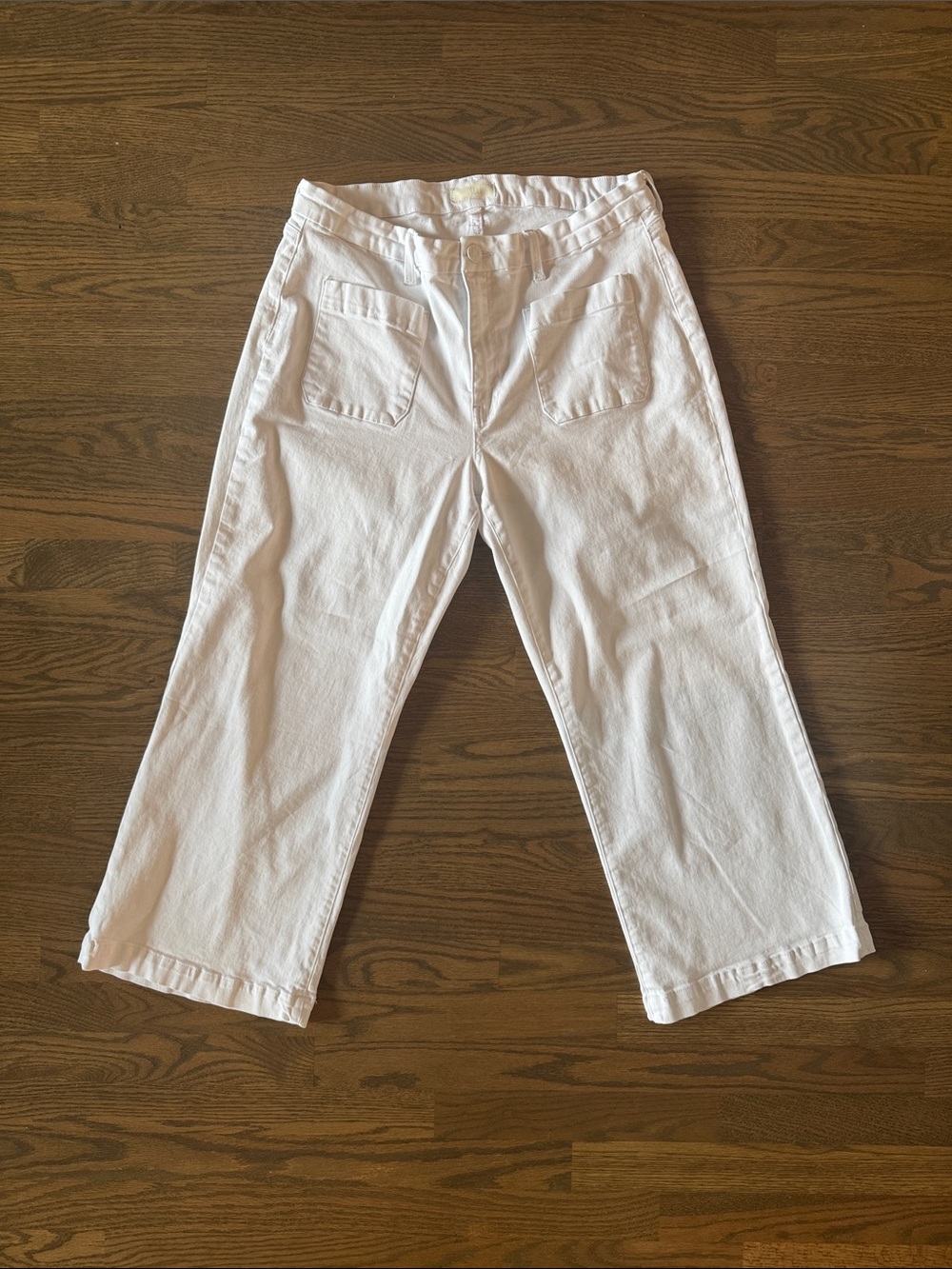 Kut by the Kloth Meg High Rise White Jeans - 16w